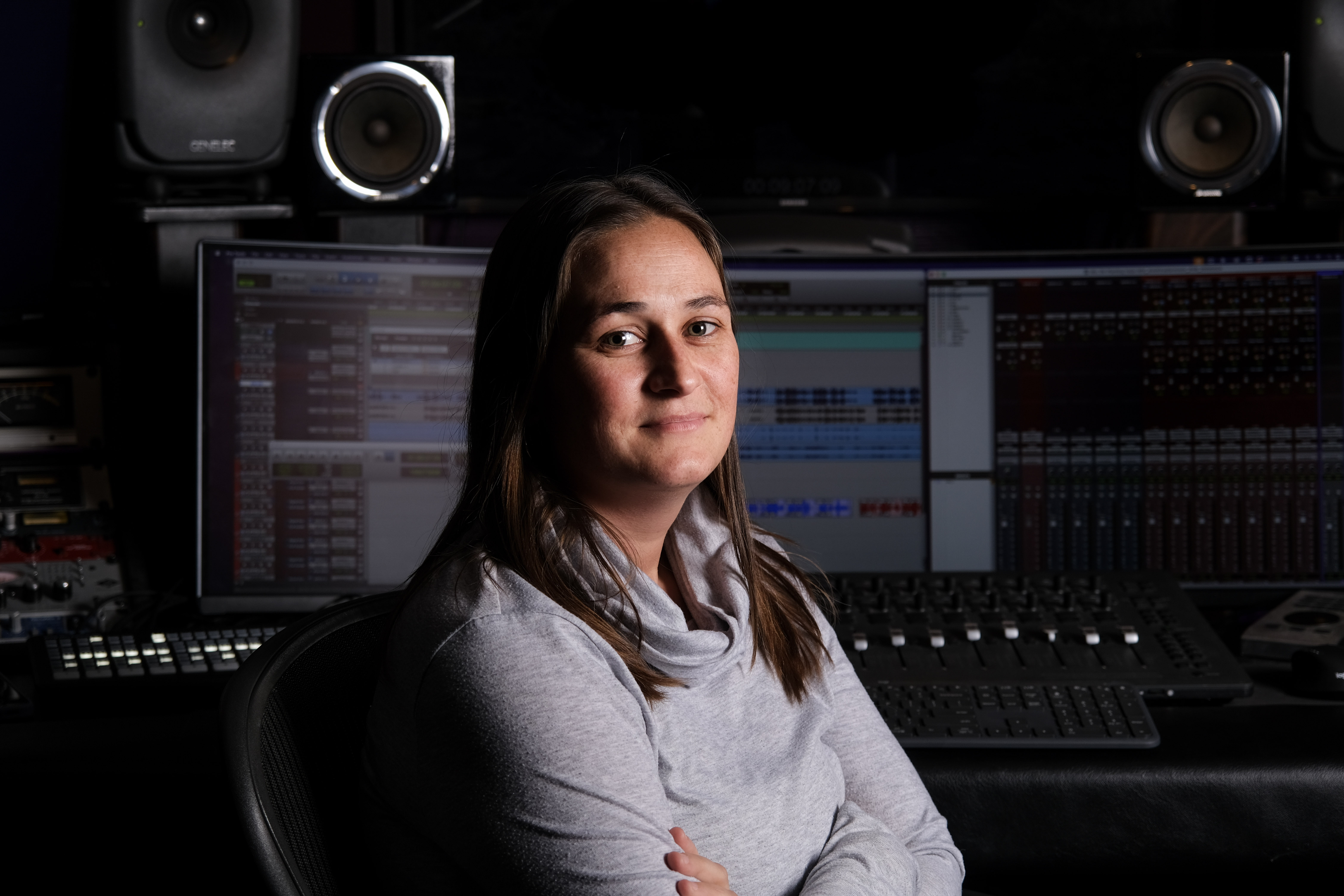 Morgane Chambrin, monteuse podcast freelance